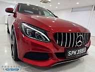 Mercedes Benz C180 Avantgarde R17 LED 2016 Red
